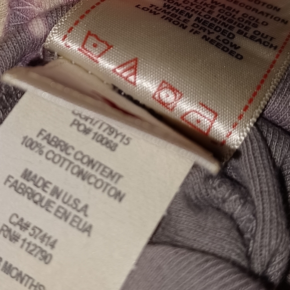 Made in US 100% Cotton 6-12, 12-18 True Religion Paint Splatter Unisex Onesie - Picture 8 of 8